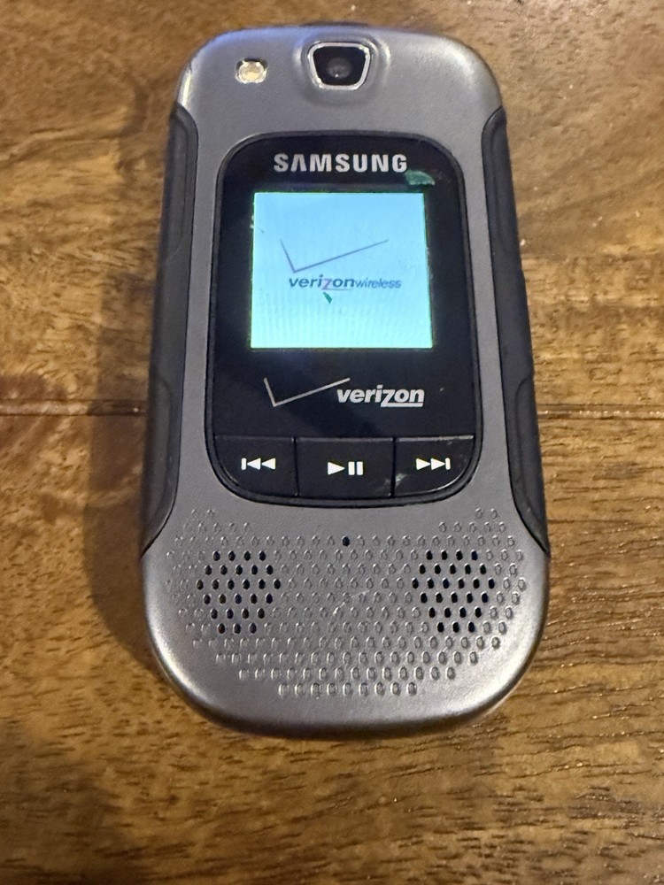 Samsung SCH-U660 Convoy 2 GRAY Verizon Wireless Flip Phone Rugged