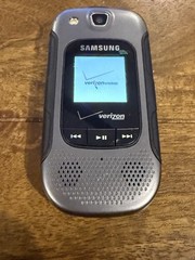 Samsung SCH-U660 Convoy 2 GRAY Verizon Wireless Flip Phone Rugged