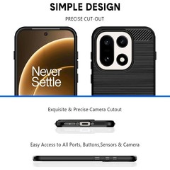 Designed for OnePlus 15 Case, Flexible TPU Shockproof Military Protection Bumper