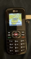 LG 102 – Access Wireless Cellular Phone – locked no cord