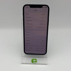 Unlocked Apple iPhone 12 64GB 26.5.2 Black MGF43LL/A