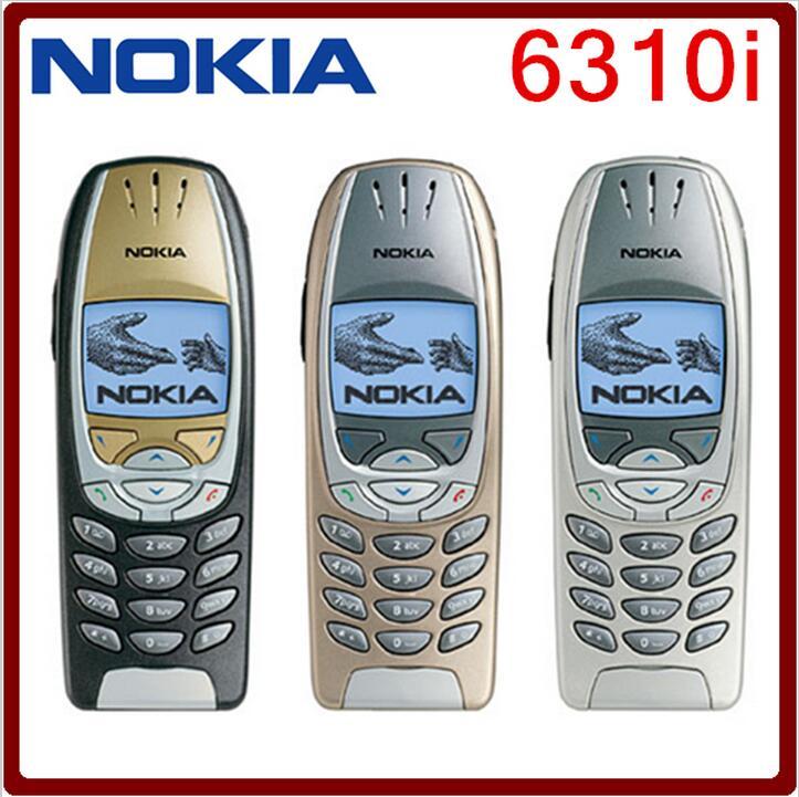 Nokia 6310i 2G GSM Tri-band Unlocked Classical Bluetooth Cellphone Original