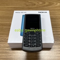Nokia 105 4G Dual Sim Mobile Phone (Unlocked) Black Blue 1.8″ 1020mAh Original