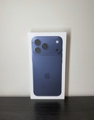 Apple iPhone 17 Pro Max Factory Unlocked, Deep Blue, 256GB