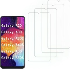 4PCS Screen Protector for Samsung Galaxy A30 A20 A30S A40S A50 A50S Tempered Gla