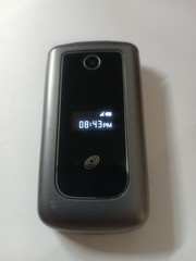 Tracfone Z233VL Black 4G Camera Flip Cell Phone W/ Battery 4GB Storage
