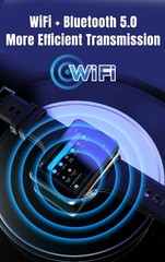 2.88″ Larger Screen 4G Smart Watch Android 11 Dual Camera WIFI GPS Bluetooth