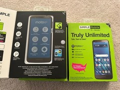 Motorola moto e6 SIMPLE Mobile Smart Phone NEW