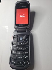 Samsung Convoy 3 III SCH-U680N- Metallic Gray ( Verizon ) Cellular Flip Phone