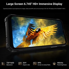 FOSSiBOT F109S 4G LTE Rugged Phone Rear Display Android 15 Outdoor IP68 Dual SIM