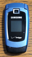Samsung Snap SCH-U340 – Blue and Black ( Verizon ) Cellular Flip Phone