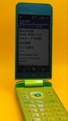 Kyocera GRATINA KYF31 4G Flip Phone – Green – Unlocked SIM Free – From Japan