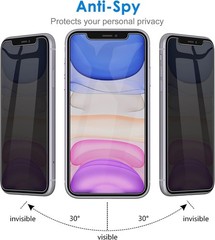 2PCS Privacy Screen Protector & Camera Lens Protector for iPhone 11 6.1 Inch Ant