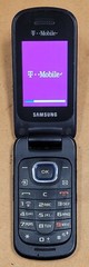 Samsung SGH-T259 – Midnight Blue ( T-Mobile ) Rare Cellular Flip Phone – No Back