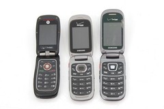 Assorted Verizon Flip Phones