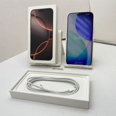 Apple iPhone 16 Pro Max – 1TB – Desert Titanium (Unlocked) – Open Box