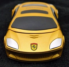 Cell Phone S I T Ferrari Style Car Dual SIM LED Mobile Flip Phone #x7s6apPlE8I