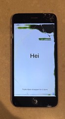 As-is Damaged Apple iPhone 6+ A1522 Space Gray A8