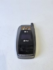LG AX355 – Gray and Black ( Alltel ) CDMA Flip Phone