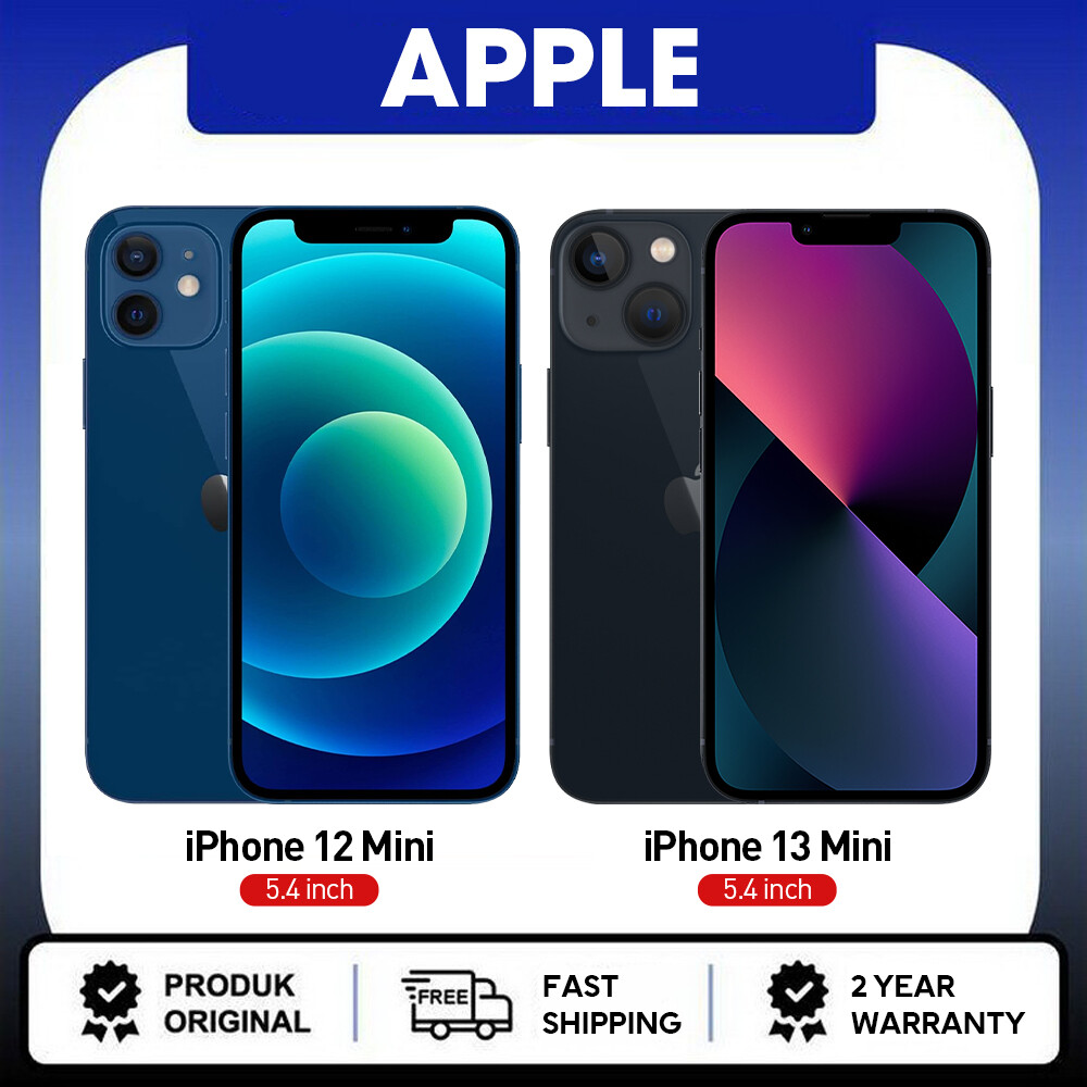 「New Sealed」Apple iPhone 12 Mini/13 Mini 5G Unlocked USA STOCK 2 Years Warranty✅