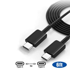 45W Type C USB-C Super Fast Wall PD Charger Cable For Samsung Galaxy S20 S21 S23