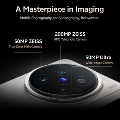 vivo X200 Pro 5G (Black, 512 GB) (16 GB RAM)Dimensity 9400 Global version