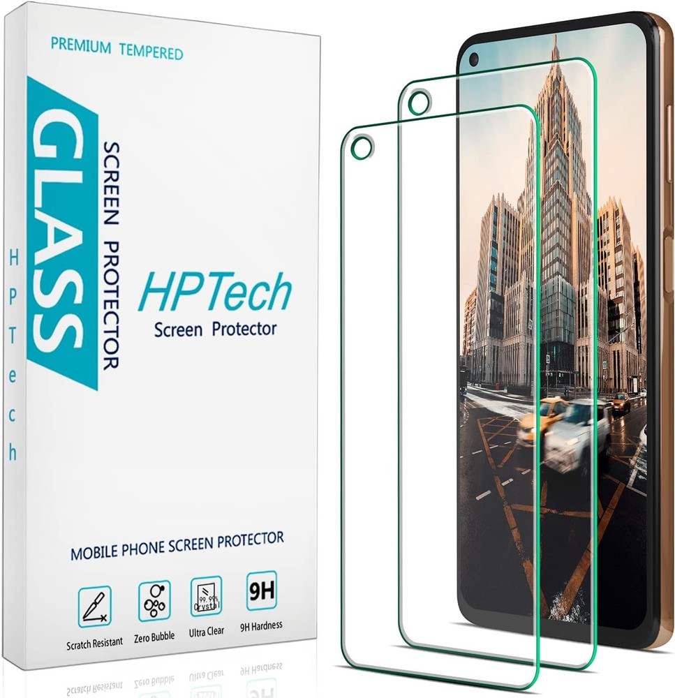 2PCS Tempered Glass Screen Protector for Motorola Moto G Stylus (2021) 9H Hardne
