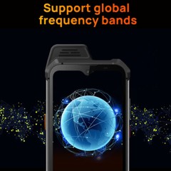 Global 4G Android Rugged Smartphone Waterproof Wireless Microphone UNIWA W888