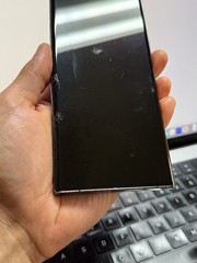 Samsung Galaxy S22 Ultra 512GB Unlocked Black (Cracked) #24614