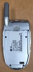 LG VX6000 – Silver and Blue ( Verizon ) Rare Cellular Flip Phone