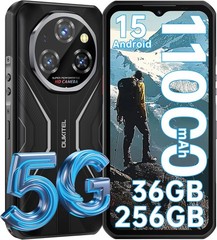 OUKITEL WP55 5G Rugged Phone 6.6” HD+ Display 11000mAh Big Battery 108MP Camera