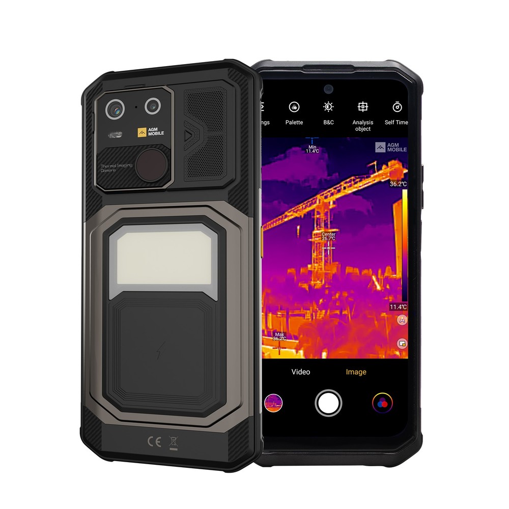 AGM G3 PRO Rugged Smartphone 12GB+512GB Thermal Imaging Visibility distance 500M