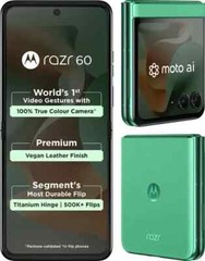 MOTOROLA Razr 60 (PANTONE Spring Bud, 256 GB) (8 GB RAM)-GLOBAL VERSION