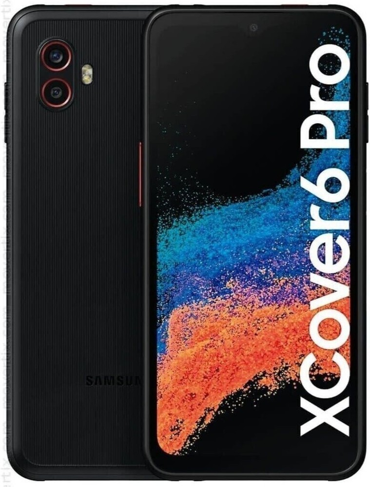 Samsung Galaxy XCover 6 Pro 5G G736 G736U1 128GB Black Unlocked Rugged Phone US