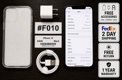 Apple iPhone 12 64GB Black -Unlocked- Read Seller Notes
