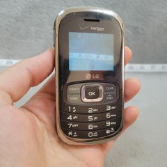 LG Octane VN530 Verizon Dual Screen Flip Phone Tested Working Battery Included