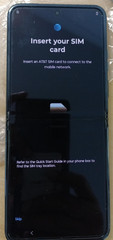 AT&T Motorola Razr+ Plus 5G 256GB Black Foldable XT2321-5 -Bad LCD