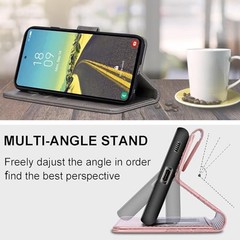 Wallet Case for Samsung Galaxy A37 5G, Blue Butterfly Flip Folio with Card Slots
