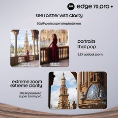 Motorola Edge 70 Pro+ 12GB RAM Factory Unlocked Dual SIM Global Version Coffee