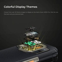 5G Oukitel WP30 Pro Rugged Phone 12GB+512GB 108MP Camera 11000mAh 120W Charge A