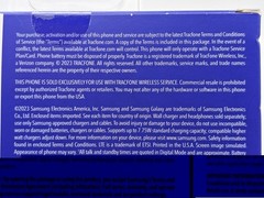 New Samsung Galaxy A03s 32G Black TraFone Prepaid Smartphone NIB