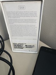 Apple iPhone 4S Black 32GB A1349 with Box