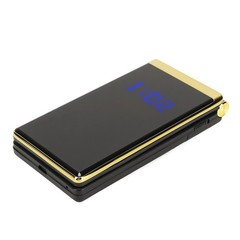 2.8in Screen Flip Phone For Elder Dual SIM Dual Standby Long Standby Time Multi