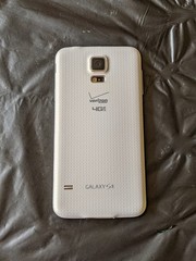 Samsung Galaxy S5 White G900V (Verizon) – Great Condition – 2639