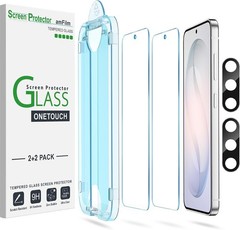 2PCS Screen Protector & Camera Lens Protector for Samsung Galaxy S26+ 6.7 Inch A
