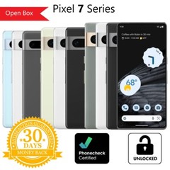 Google Pixel 7 | 7a | 7 Pro – 128GB 256GB 512GB – Unlocked T-Mobile Verizon AT&T