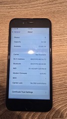 Apple iPhone 7 Matte Black 32GB Unlocked Smartphone – Black. Tested Works (Read)