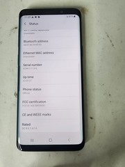 Samsung Galaxy S9 SM-G960U Unlocked T-mobile Verizon 64GB Coral Blue Grade A