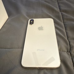 Apple iPhone X 64GB Silver 5.8in 12MP A11 iOS GSM Unlocked A1901