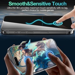 3PCS Flexible Film & Screen Protector for iPhone 17 Pro Max Non-breakable Thin